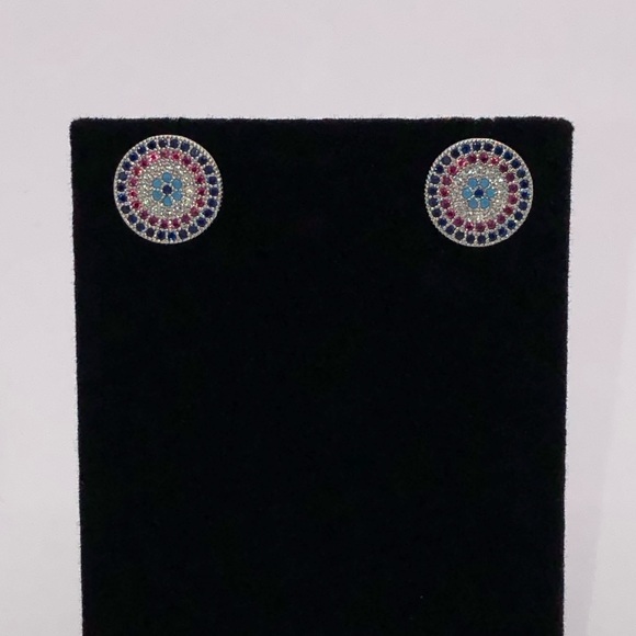 Evil Eye Earrings - Picture 5 of 8